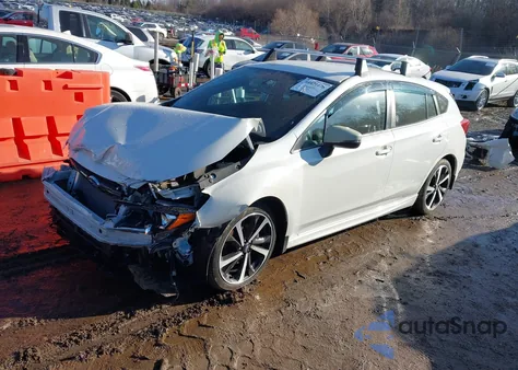 2020 Subaru Impreza Sport 5-Door z USA, uszkodzony, nr VIN 4S3GTAL62L3714792